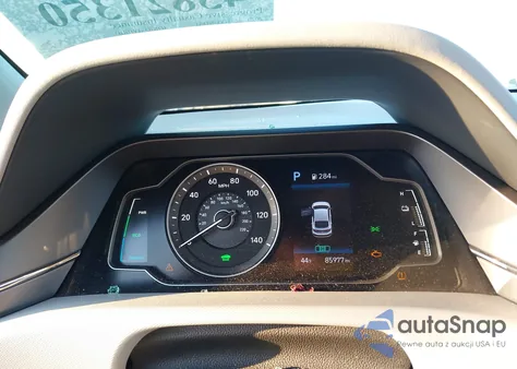 2020 Hyundai Ioniq Hybrid Blue z USA, uszkodzony, nr VIN KMHC65LC2LU241789